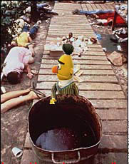 Burt at Jonestown